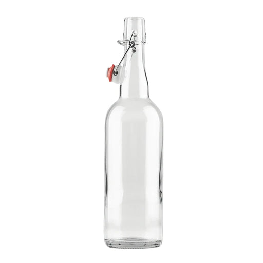 Swingtop Flip Top Glass Bottles - Clear (750 ml) Case of 12    - Toronto Brewing