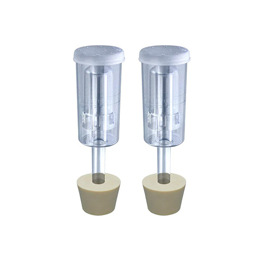 Airlocks - 3-Piece Bubbler and #6.5 Carboy Bung (Pack of 2)    - Toronto Brewing