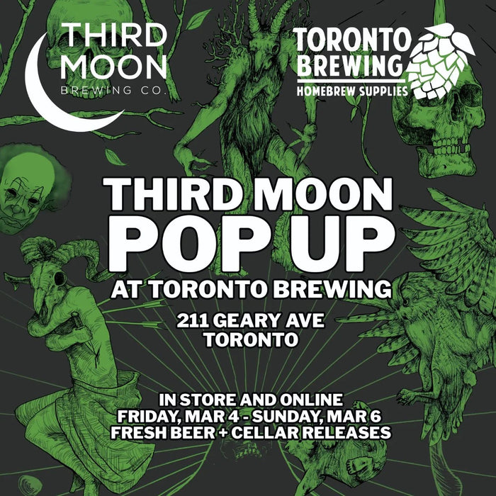 Third Moon Pop Up at Toronto Brewing