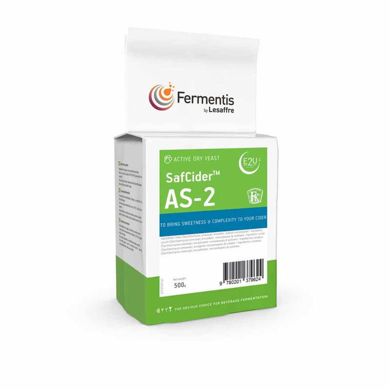 Fermentis | SafCider™ AS-2 Dry Yeast (500g Brick)