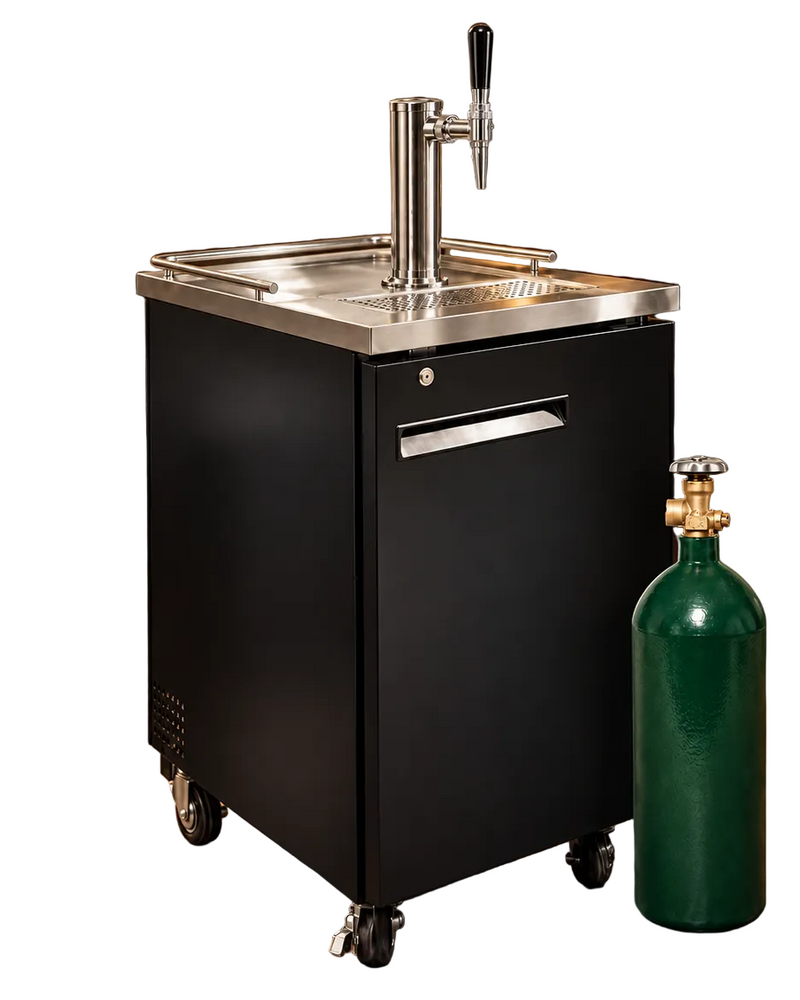 GUINNESS KEG FRIDGE COMPLETE WITH NITROGEN TANK AND STOUT TAP