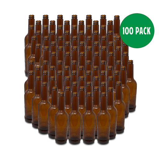 Goose Island Bourbon County Beer Bottle - 100 Pack (Brown - 500 ml | 17 oz)    - Toronto Brewing
