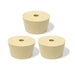 Rubber Stopper - Drilled Carboy Bung for Fermonster (#10) - Pack of 3    - Toronto Brewing