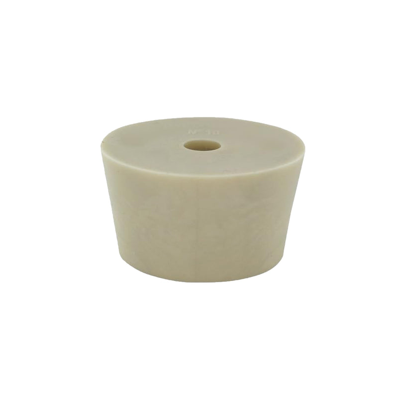 Rubber Stopper - Drilled Carboy Bung (#11)    - Toronto Brewing