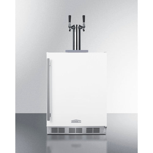 24" Wide Built-In Kegerator, ADA Compliant (SBC58WHBIADA)