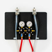 Two Product Wall Bracket Panel