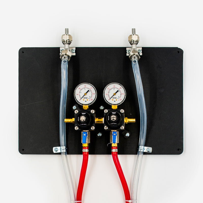 Two Product Wall Bracket Panel