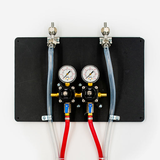Two Product Wall Bracket Panel