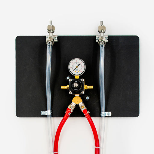 Two Product Wall Bracket Panel