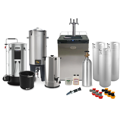 Grainfather | G30 (v3) Complete STARTER PLUS BREWERY with Triple Tap Kegerator    - Toronto Brewing