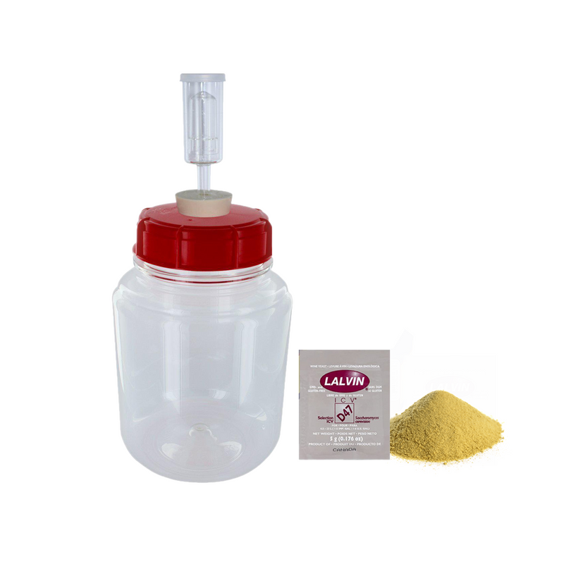 Mead and Cider Making Kit with Fermonster 1 Gallon Fermenter w/Spigot - Toronto Brewing