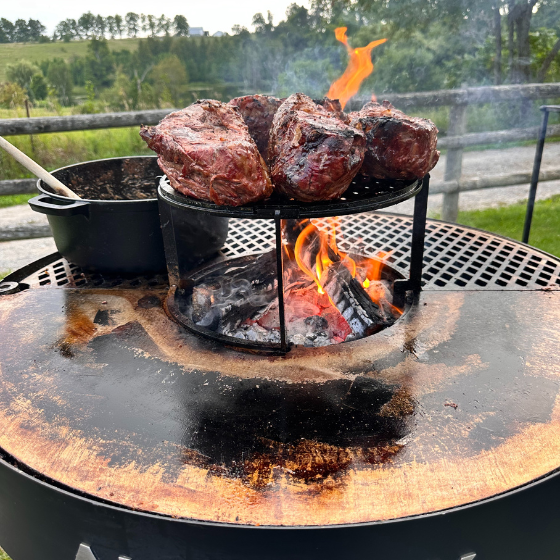 Alchemy Grills AG-ER32 | Pro Elevated Rack | Grill Accessory for Additional Cooking Space