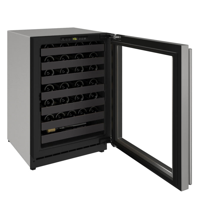 U-Line 2000 Series 24" Wine Captain - Integrated Solid Door - Reversible Hinge