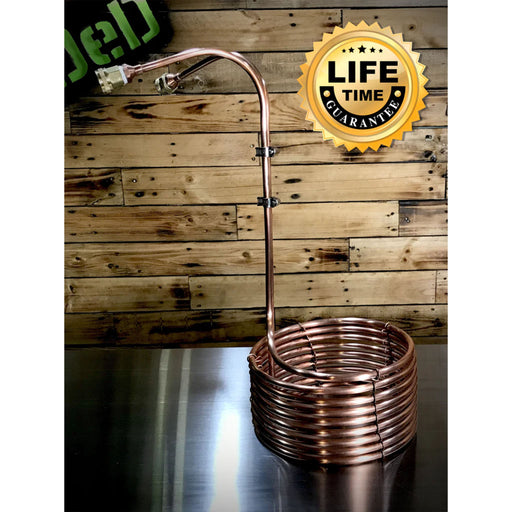 JaDeD | 25ft Three Eighths Copper Immersion Wort Chiller    - Toronto Brewing