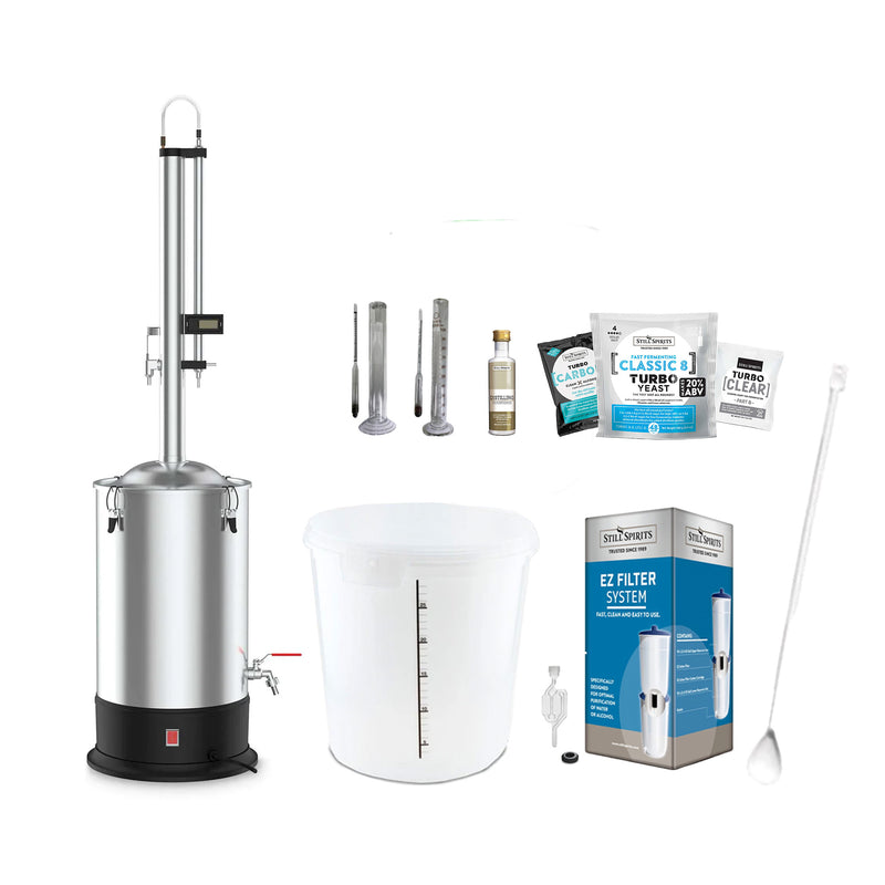 Still Spirits Turbo 500 with Stainless Steel Condenser Basic Starter Pack    - Toronto Brewing