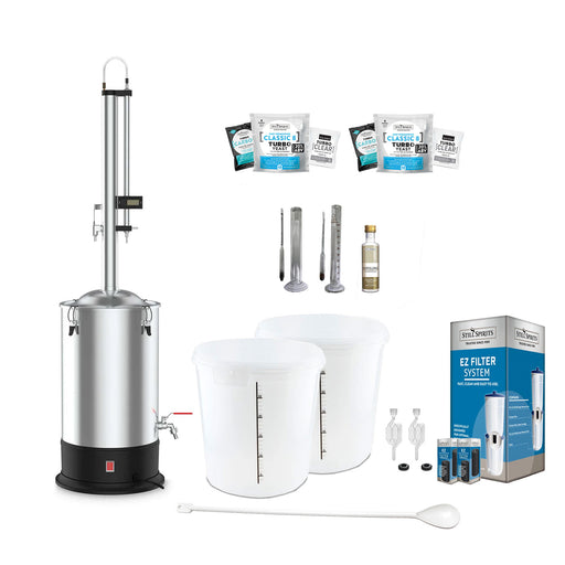 Still Spirits Turbo 500 with Stainless Steel Condenser Deluxe Starter Pack    - Toronto Brewing
