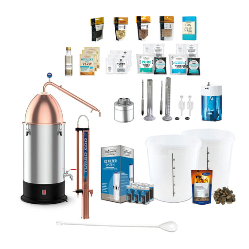 Still Spirits Turbo 500 with Copper Reflux Column & Alembic Dome Gin Lover's Starter Pack    - Toronto Brewing