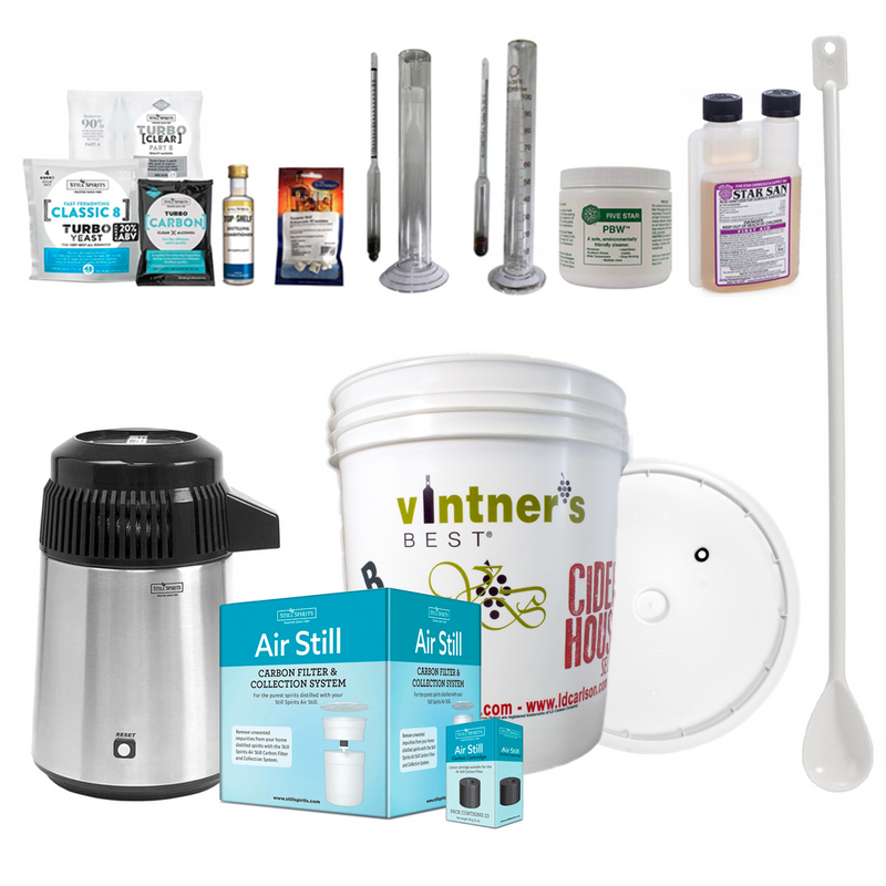 Still Spirits Turbo Air Still Alcohol Distiller Basic Starter Pack    - Toronto Brewing