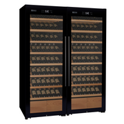 Allavino Cascina 2X-KWR248S-1BG black glass door wine refrigerator