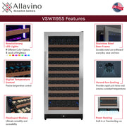 Allavino reserva 2X-VSW11955S-1S features