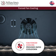 Allavino Reserva 2X-VSW5134D-2S wine refrigerator
