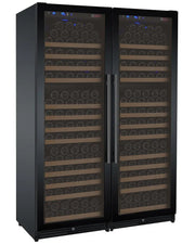 Allavino 2X-VSWR177-1B20 354 bottle dual zone side-by-side wine refrigerator
