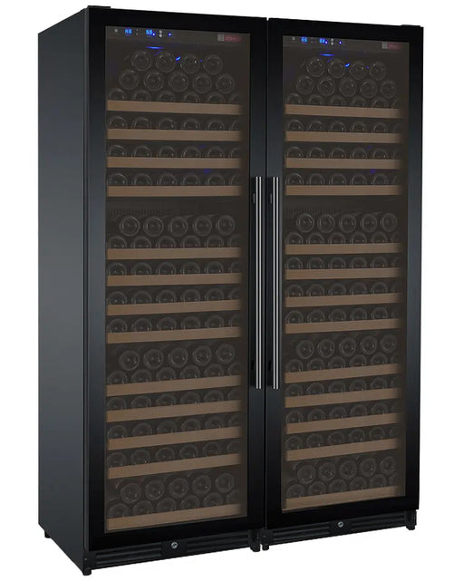 Allavino 2X-VSWR177-1B20 354 bottle dual zone side-by-side wine refrigerator