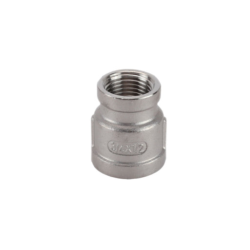 Stainless Steel Reducer Coupler (3/4" x 1/2")    - Toronto Brewing