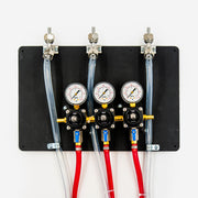 Three Product Wall Bracket Panel
