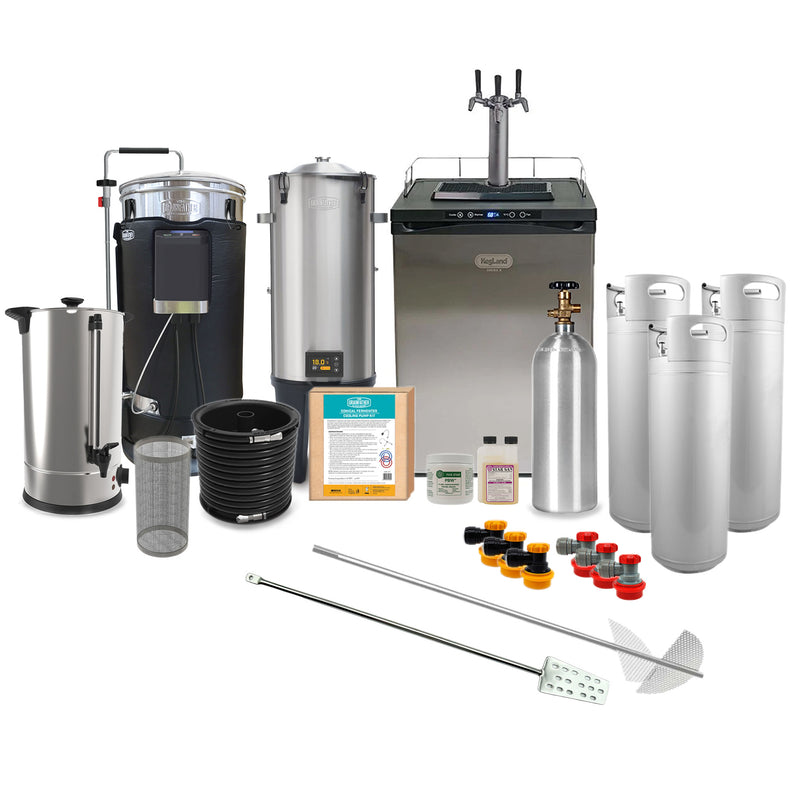 Grainfather | Complete Brewery CONICAL MEGA PACK With Triple Tower NukaTap Faucets    - Toronto Brewing
