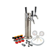 Triple Tap Tower Kegerator Kit (Ball Lock Cornelius)    - Toronto Brewing
