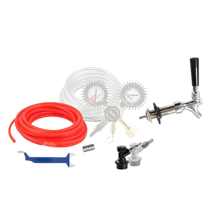 Homebrew Kegging Kit Ball Lock with Shank and Faucet    - Toronto Brewing