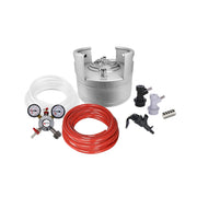 Ball Lock Homebrew Kegging Kit with 1.5 Gallon Cornelius Keg, Picnic Tap and Regulator    - Toronto Brewing