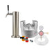 Ball Lock Homebrew Kegging Kit with 1.5 Gallon Cornelius Keg, Single Tap Tower and Regulator    - Toronto Brewing