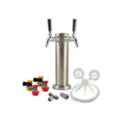 Double Tap Tower Kegerator Kit (Ball Lock Cornelius)    - Toronto Brewing