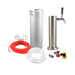 Ball Lock Homebrew Kegging Kit with 5 Gallon Cornelius Keg, Single Tap Tower and Regulator    - Toronto Brewing