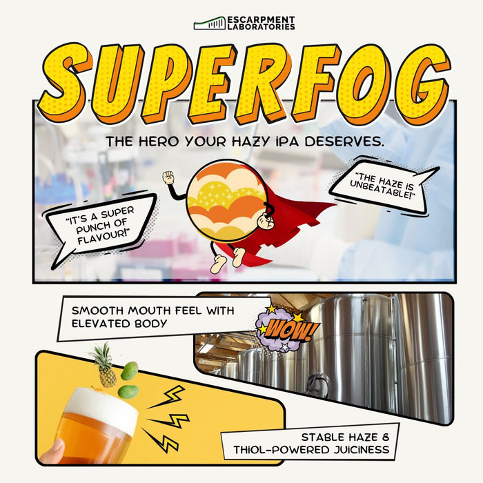 Escarpment Laboratories | SUPERFOG Ale Yeast    - Toronto Brewing