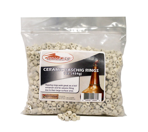 Fermfast Ceramic Raschig Rings 1 Lb   - Toronto Brewing
