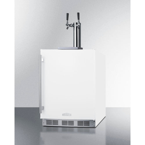 24" Wide Built-In Kegerator, ADA Compliant (SBC58WHBIADA)