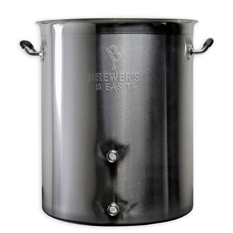 Brewer's BEAST - 16 Gallon Heavy Duty Brewing Kettle w/ Dual Ports    - Toronto Brewing