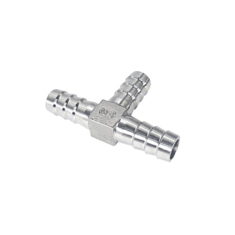 Stainless Steel Tee Splitter for Gas Line (5/16")    - Toronto Brewing