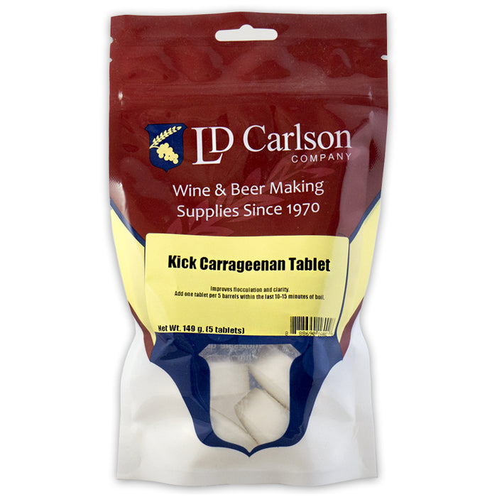 Kick Carrageenan Micro-T (5 x 25g Tablets)    - Toronto Brewing