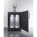 SUMMIT 24" Wide Beer Kegerator (SBC7BRS)