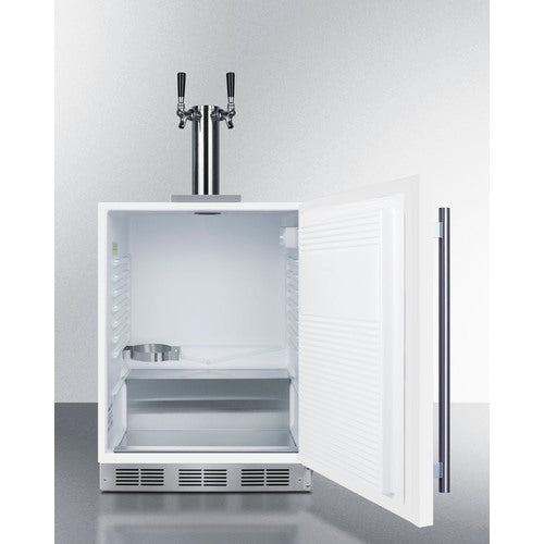 24" Wide Built-In Kegerator, ADA Compliant (SBC58WHBIADA)