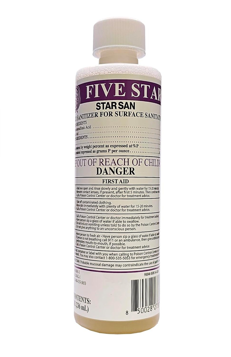 Five Star Star San Sanitizer (8 oz) - Toronto Brewing
