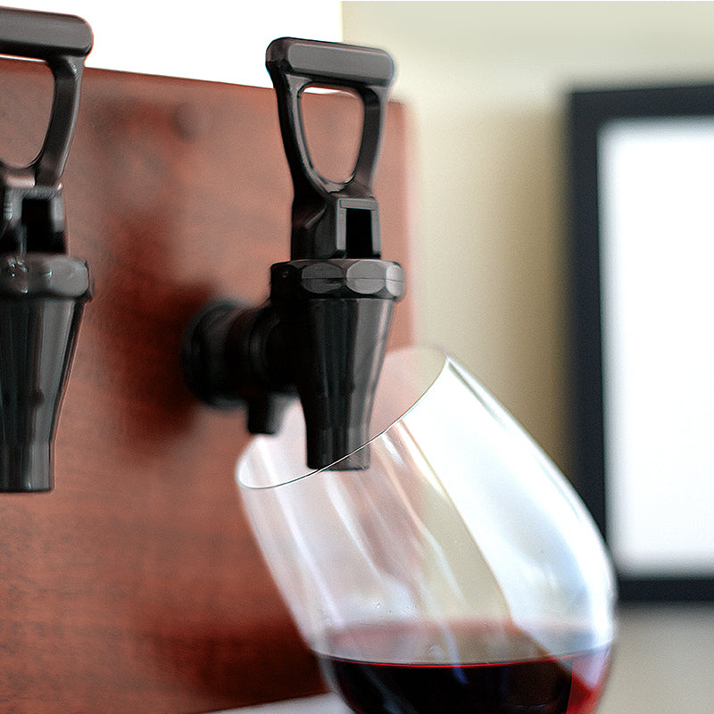 WineKeeper Monterey 8 Bottle Wine Dispenser Preservation Unit - Mahogany