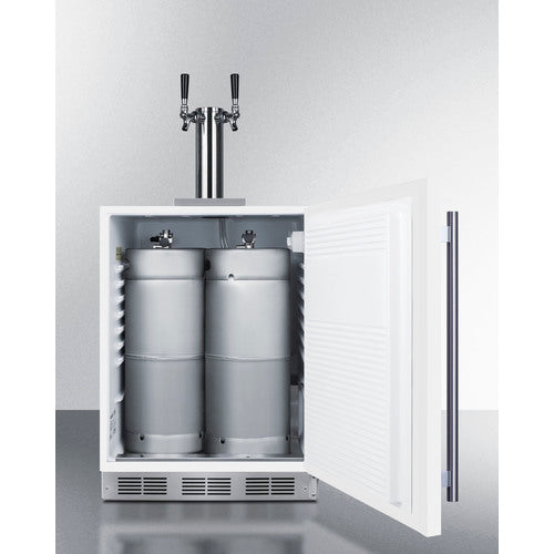 24" Wide Built-In Kegerator, ADA Compliant (SBC58WHBIADA)