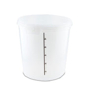 8.5 Gallon Food Grade Fermentation Bucket with Drilled Lid, Grommet and Airlock (2 Pack)    - Toronto Brewing