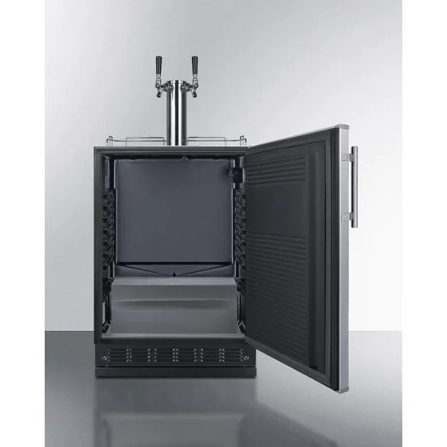 SUMMIT 24" Wide Beer Kegerator (SBC7BRS)