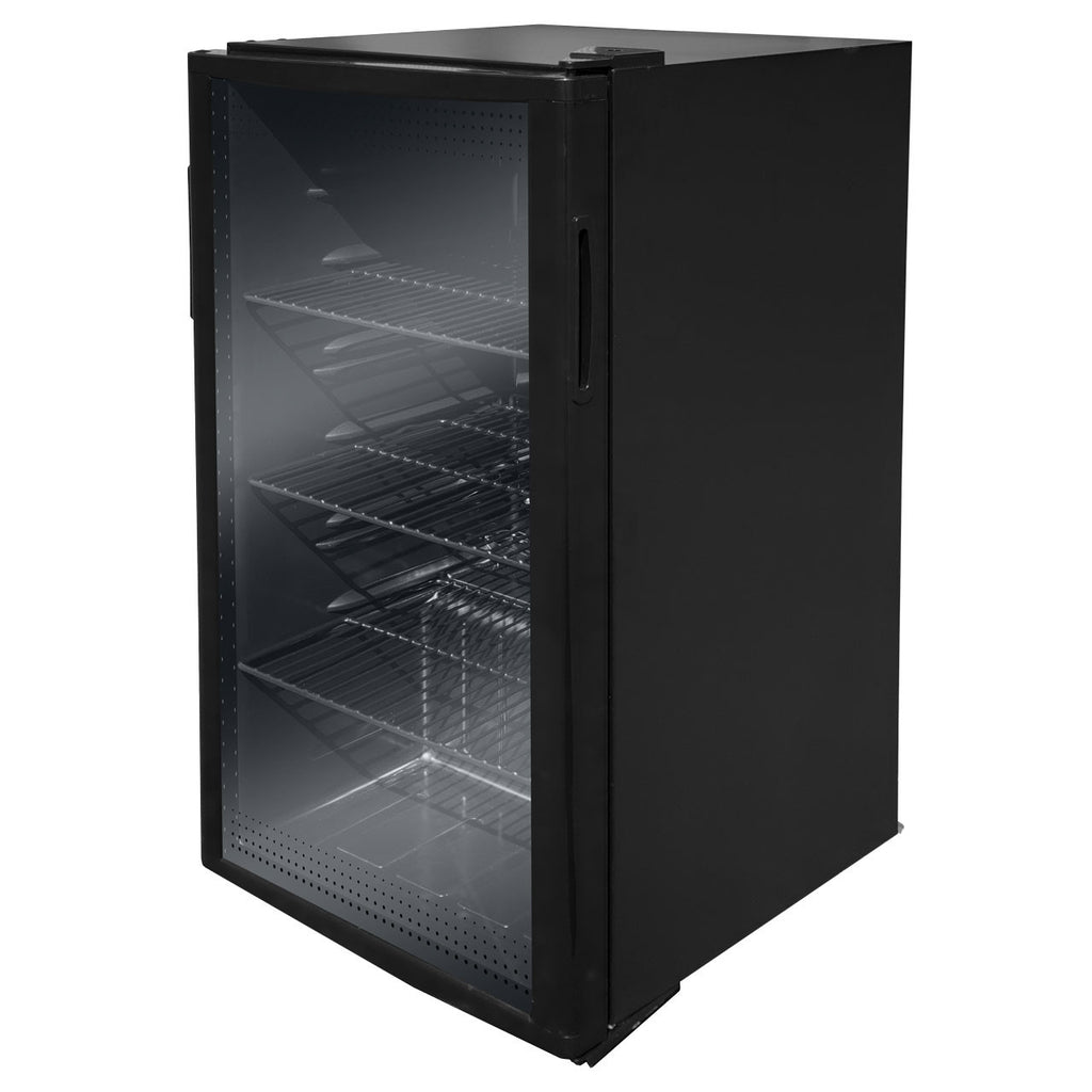 Commercial Display Cooler - 92L - 3 Shelves (Black or White)